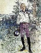 Carl Larsson lllustration till ansnittet till en gosse Spain oil painting artist